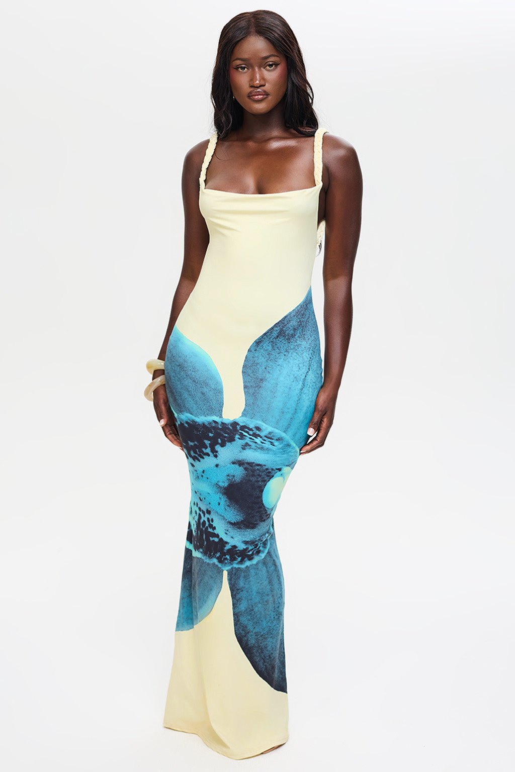 FLEUR BACKLESS MAXI DRESS – Murci